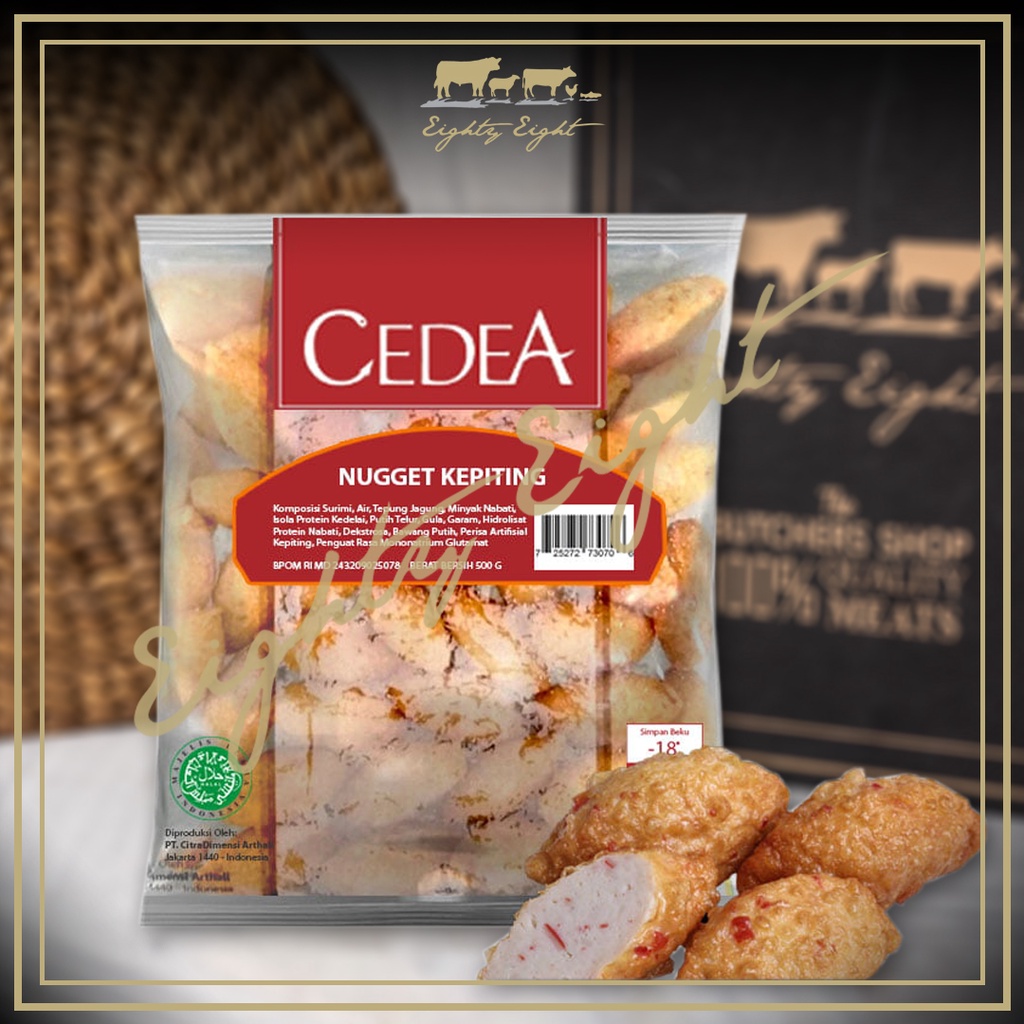 

CEDEA CRAB NUGGET (200 GRAM)