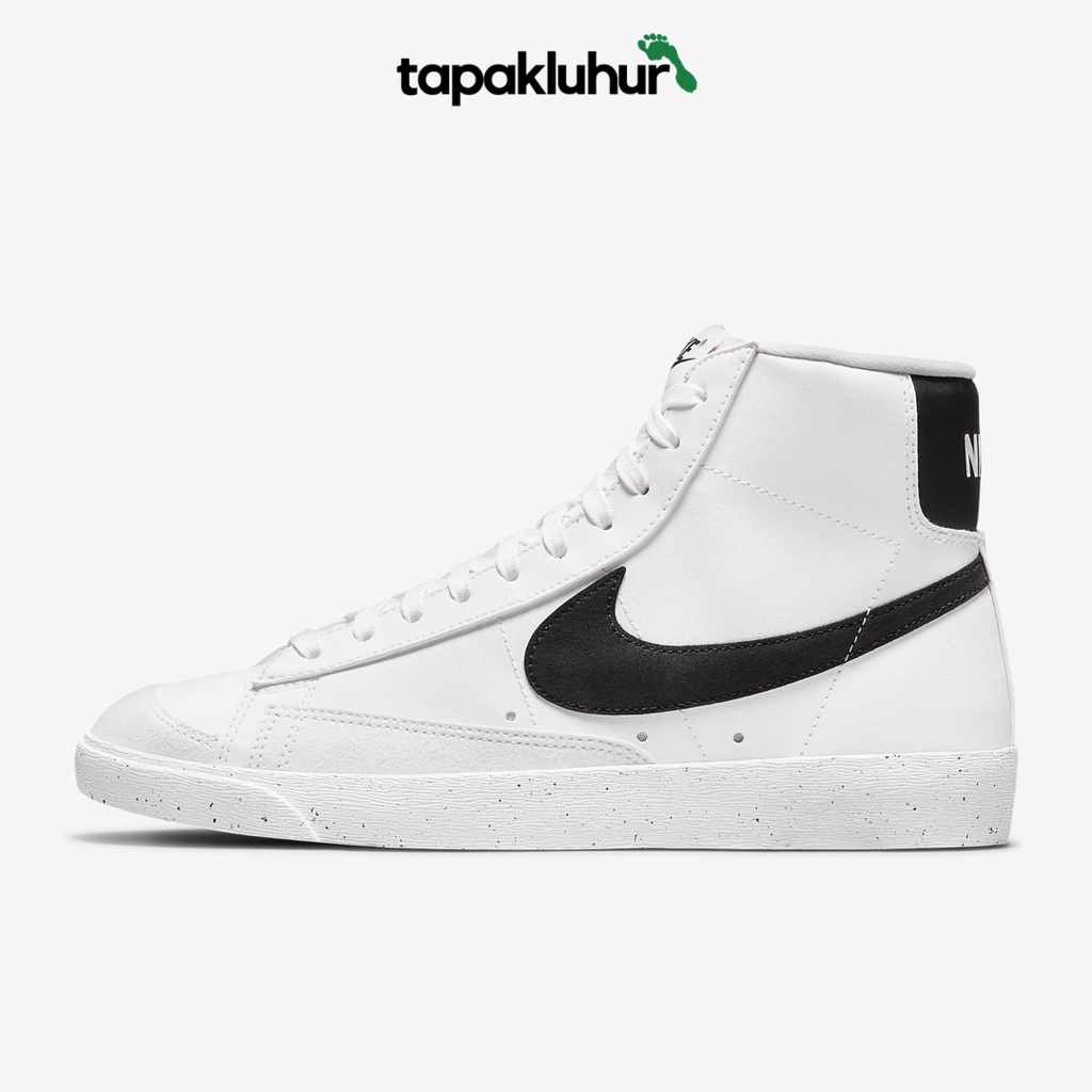 NIKE WOMENS BLAZER MID 77 NEXT NATURE WHITE BLACK || RESMI NIKE INDONESIA