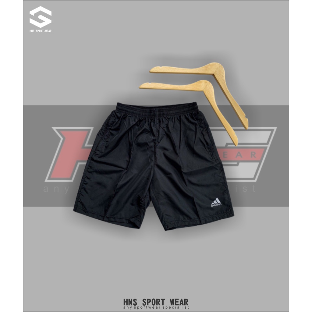 Celana Pendek Olahraga Saku Resleting Dewasa Pria Wanita Kolor Bawahan olahraga