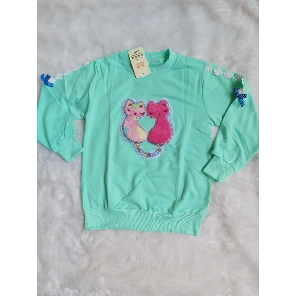 sweater anak permpuan 4t 5t 6t 7t 8t