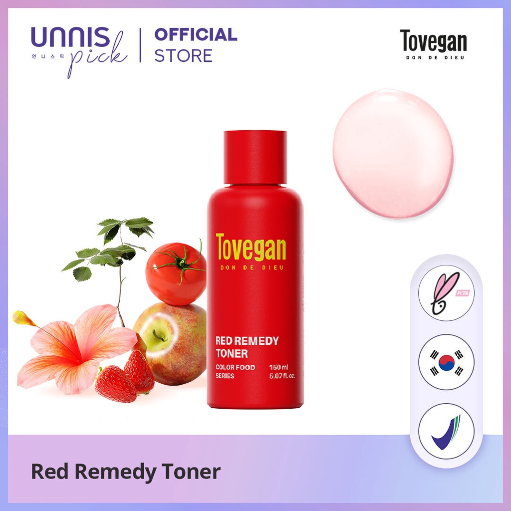 [CLEARANCE] TOVEGAN - Colorood Series Red Remedy Toner
