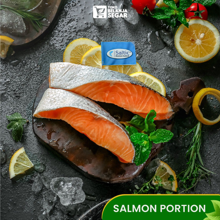 

Salmon Portion (100- 150 gram) - Saltic