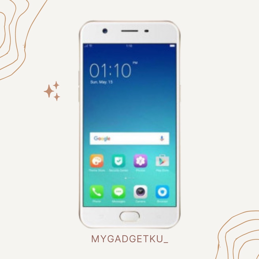 OPPO F1S RAM 4/64GB GARANSI 1 TAHUN