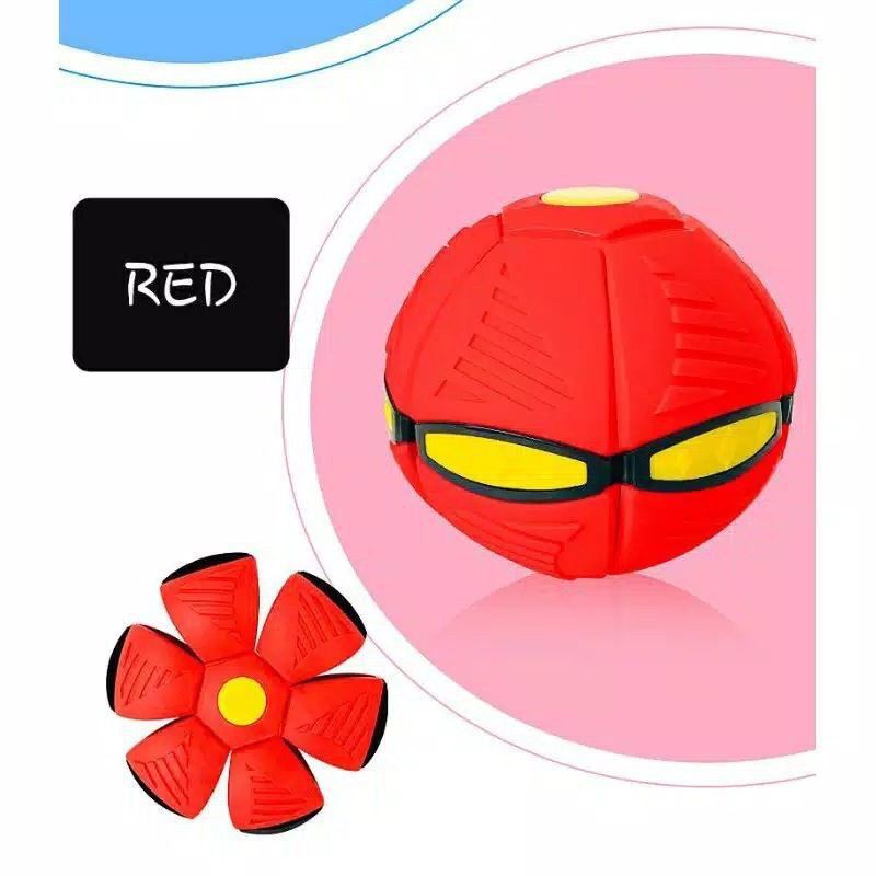 (FO) Mainan BOLA MAGIC UFO MUSIC BERLAMPU / BOLA BERLAMPU / UFO TERBANG LEMPAR-1