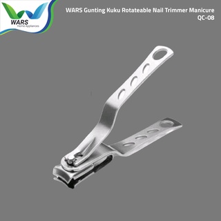 wars gunting kuku rotateable nail trimmer manicure qc 08