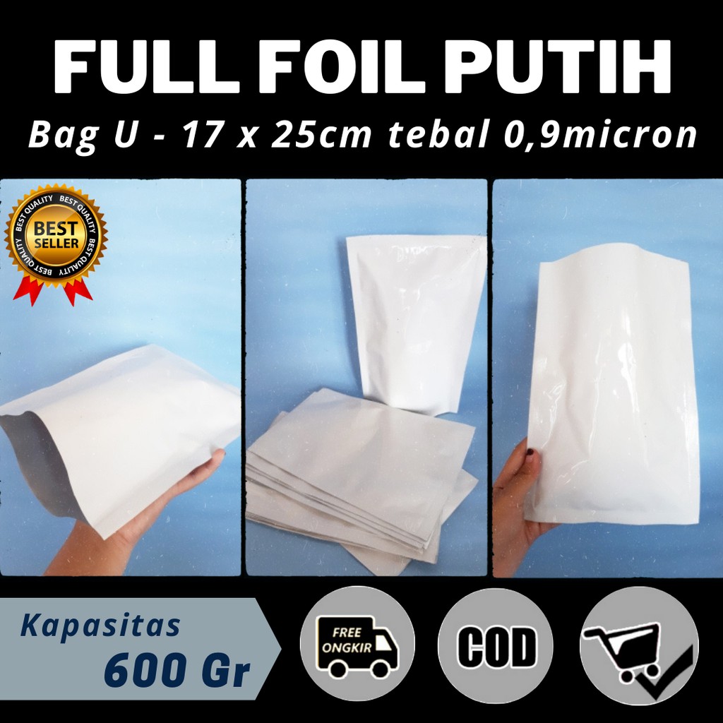 

ALUMINIUM FOIL / ALUMINIUM FOIL BUNGKUS / ALUMINIUM FOIL 17X25CM / KEMASAN / PACKANGING
