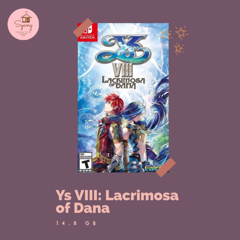 Ys VIII: Lacrimosa of Dana Nintendo Switch