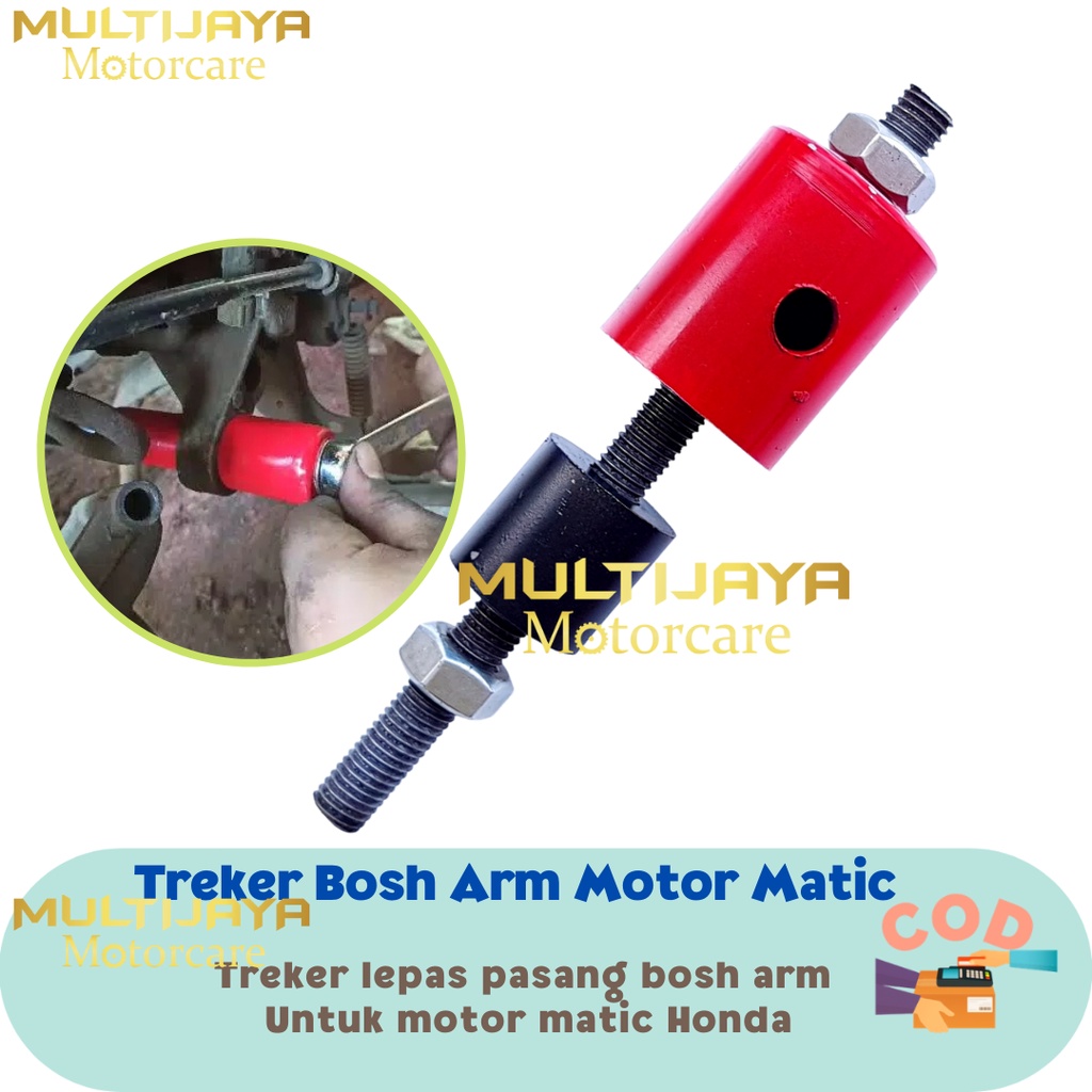 Treker Bosh Arm Motor Matic  Alat bongkar Pasang Bosh Swing Arm Matik