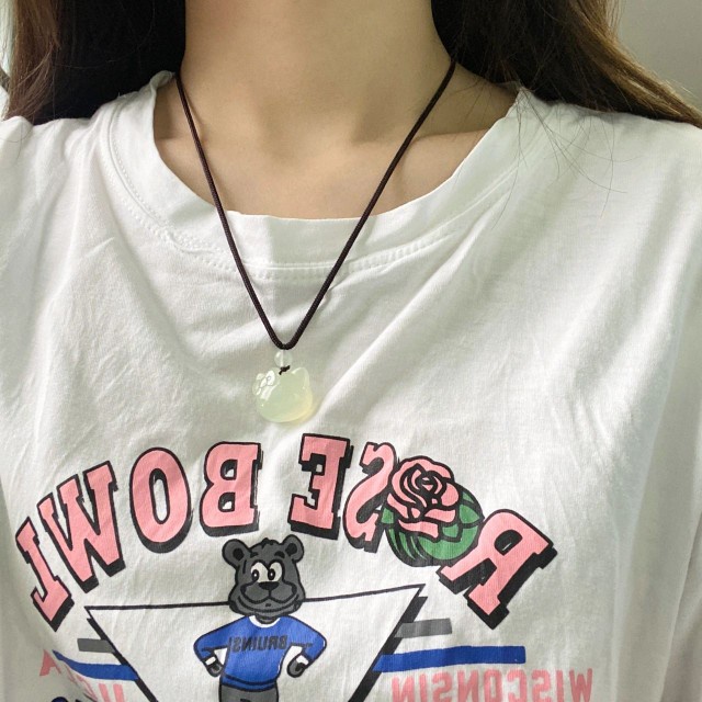 Kalung Rantai Dengan Liontin Kartun Hellokitty Lucu Untuk Wanita