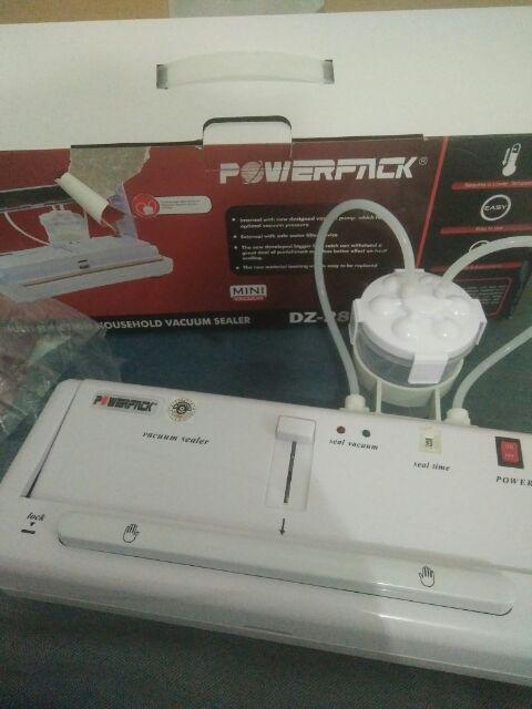 Powerpack Dz-280se Vacuum Sealer Mesin Pengemas Vakum Makanan Basah