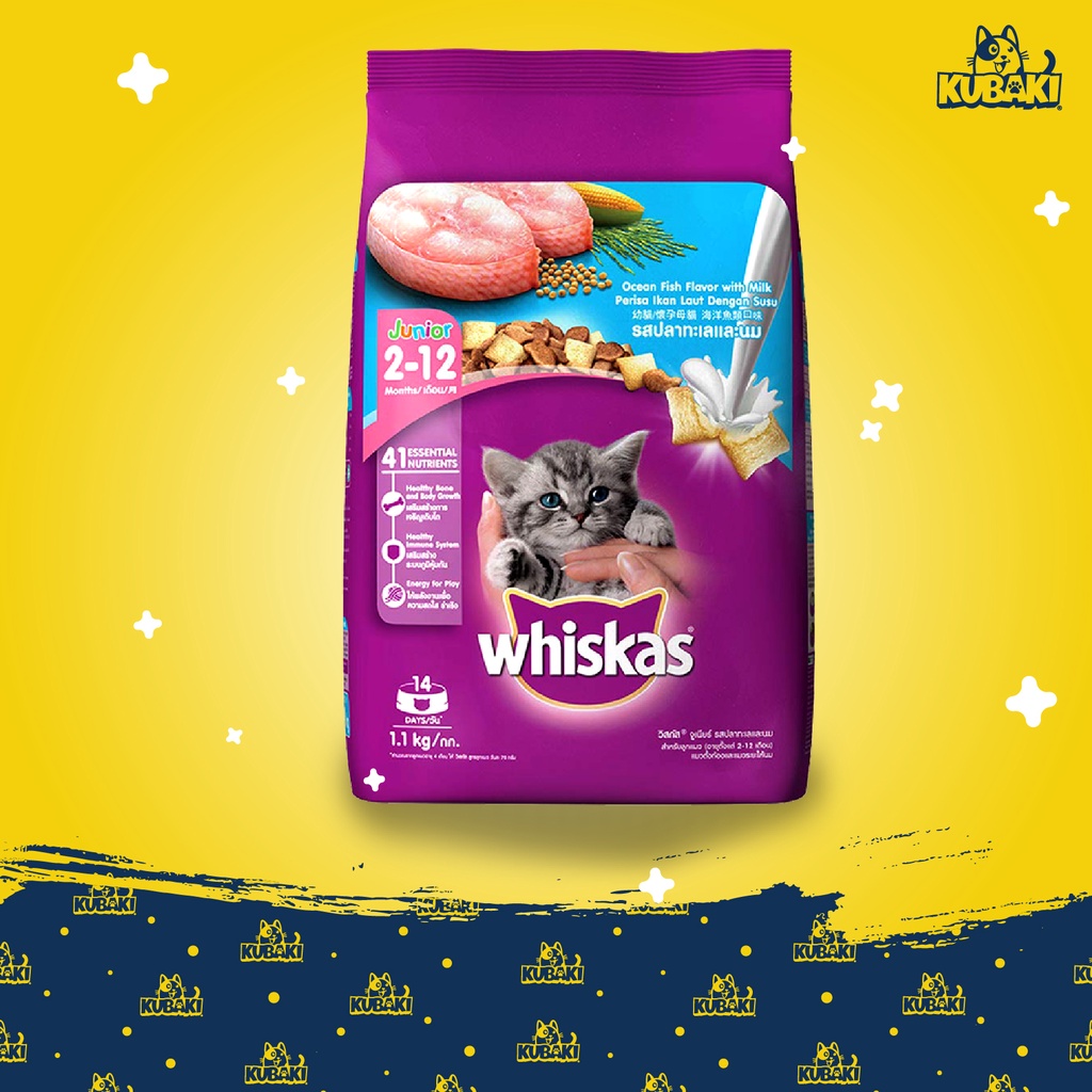 WHISKAS DRY FOOD KITTEN FRESH PACK 450 G