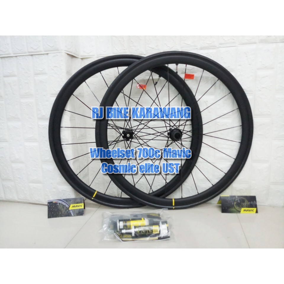 Wheelset Mavic Cosmic Elite UST Disc Brake TA12 x 142 Roadbike