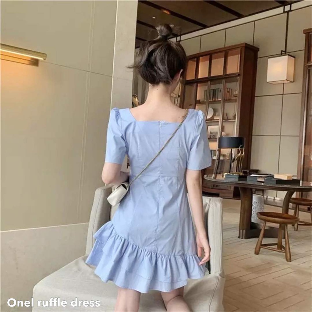 Onel ruffle dress - Thejanclothes