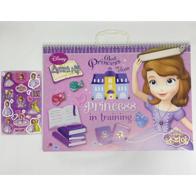 

Wow Buku Gambar Tebal Sketchbook Sofia Disney + Stiker Promo