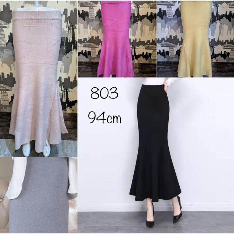 Rok rajut duyung import bkk