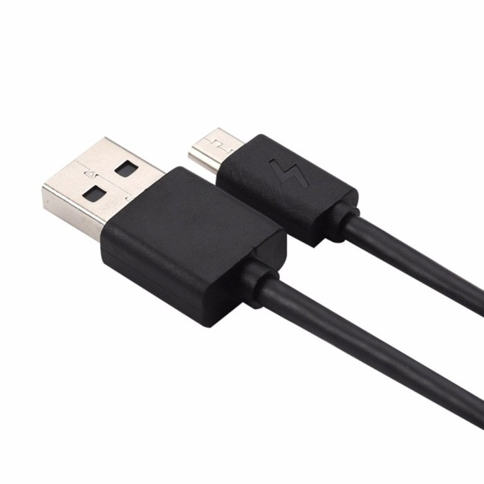 Kabel Data Fast Charging Logo Petir Micro USB for Android Mobil Phone Quick Charger Charge