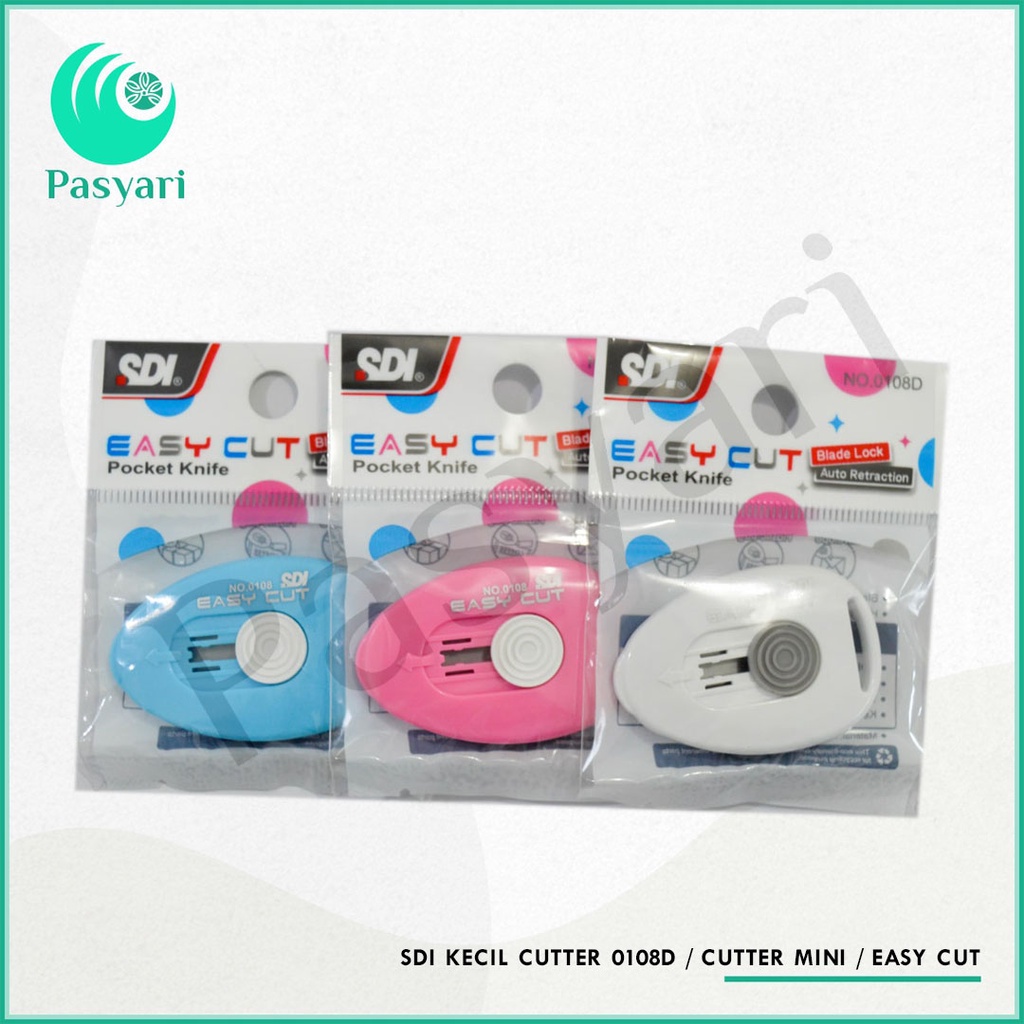 

Sdi Kecil Cutter 0108d / Cutter Mini / Easy Cut