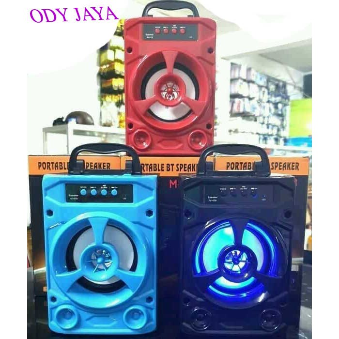 Speaker bluetooth jbl M-418 + standing good quality / speaker bluetooth Salon Mini M 418