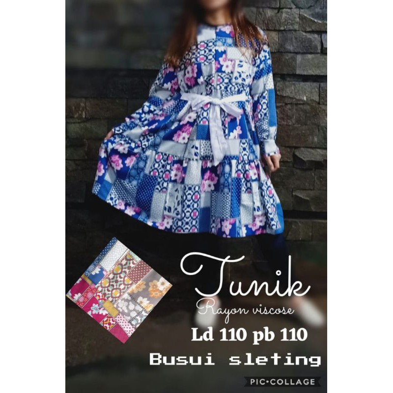 Tunik rayon viscose