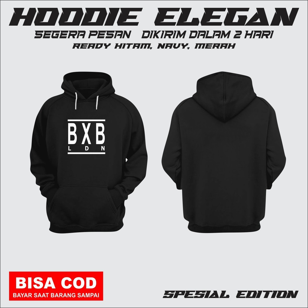 SWEATER JAKET HOODIE WANITA / PRIA JUMPER BXB