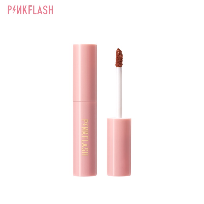 PINKFLASH OhMyKissAiry Kiss Air Matte Liquid Lipstick Transferproof Lip Tint #204 Long-lasting Lipgloss