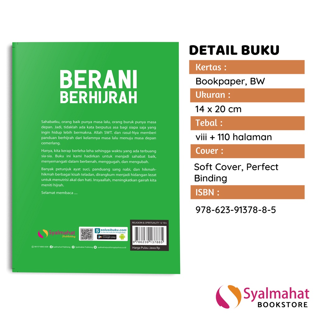 BUKU ISLAMI MOTIVASI ISLAM BERANI BERHIJRAH KARENA HIDUP PERLU BERBENAH UNTUK MUSLIM DAN MUSLIMAH-2