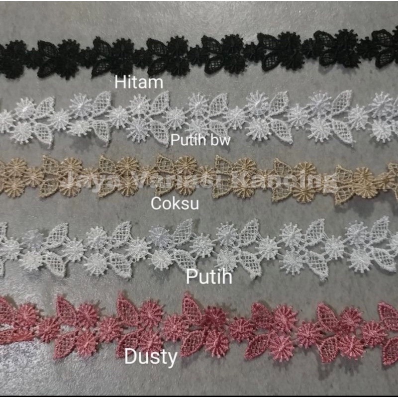 Renda Gyper Model Rambutan / Renda per meter