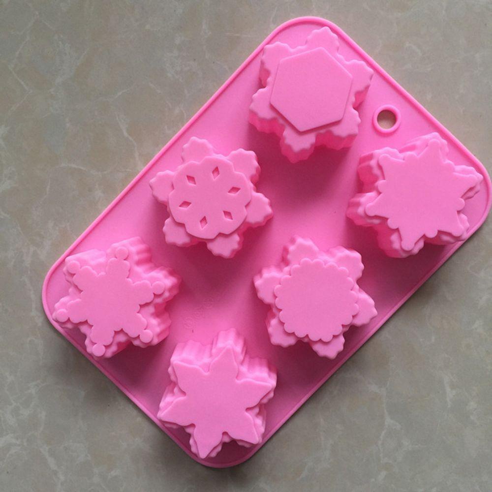 R-flower Cetakan Sabun Silikon Dekorasi Rumah 3D DIY Craft Handmade Soaps Supplies