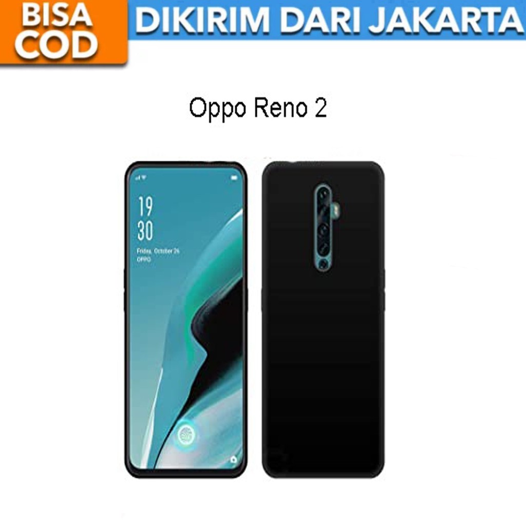 SoftCase Black Matte for Oppo Reno 2