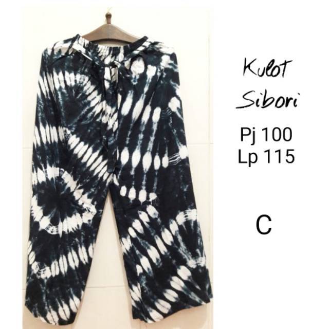 Kulot sibori mat rayon adem batik modern