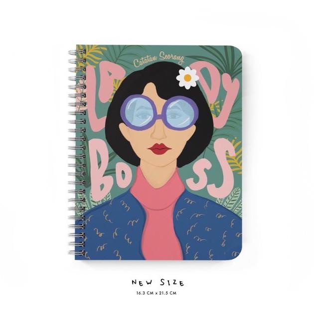 

Lady Boss Dotted Journal Kode 1452