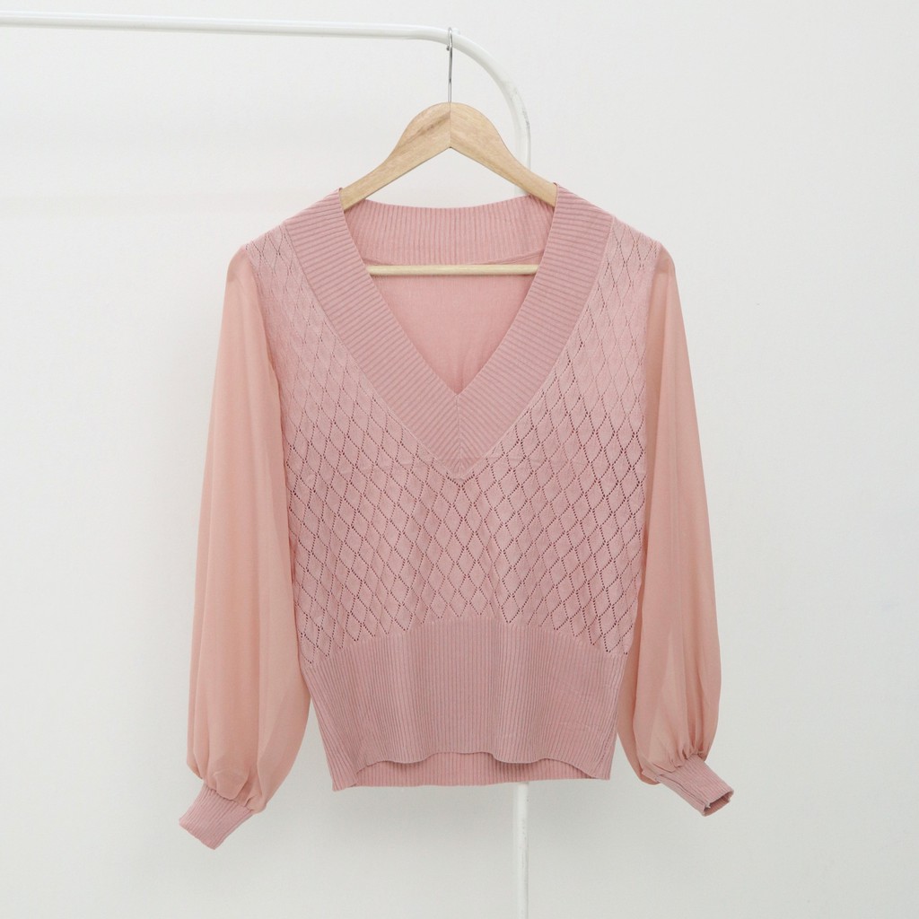 Lysani blouse knit  -Thejanclothes