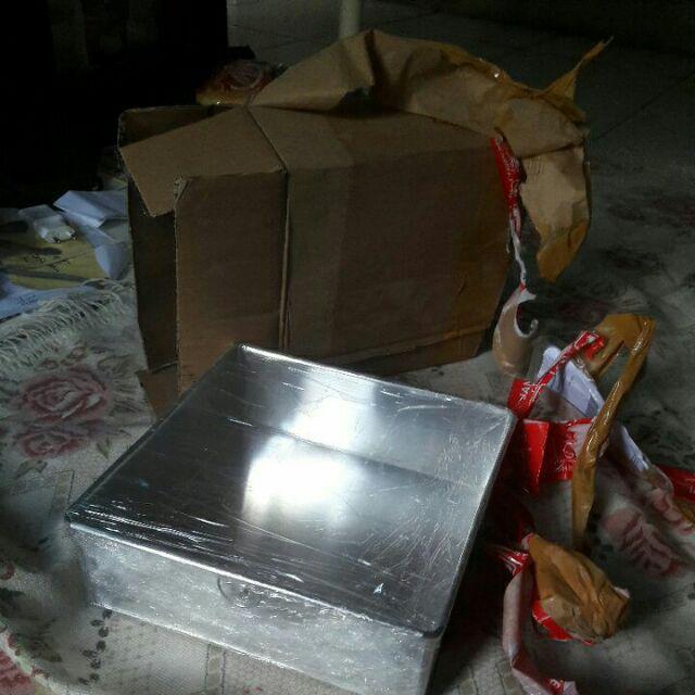 Loyang 4 7cm Uk.16cm Kotak Persegi Bulat Bundar Love Hati Cinta