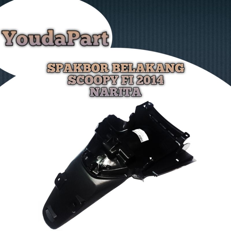 Spakbor Slebor Belakang Scoopy FI 2014 NARITA