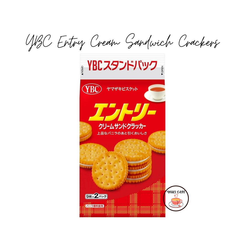 

BISKUIT - YBC ENTRY CREAM SANDWICH CRACKERS