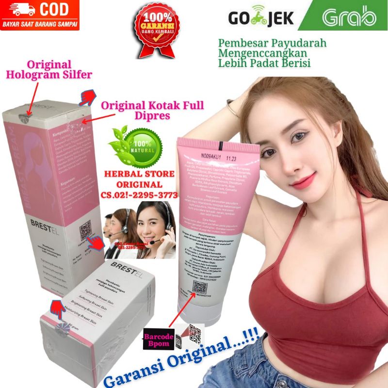 BRESTEL CREAM PEMBESAR PAYUDARAH KENCANG BERISIH PADAT BPOM