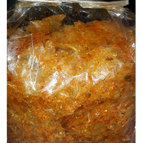 

{UKURAN 1KG} BY RK - Kripca Renyah Gurih Pedas Keripik Kaca Bumbu Khas