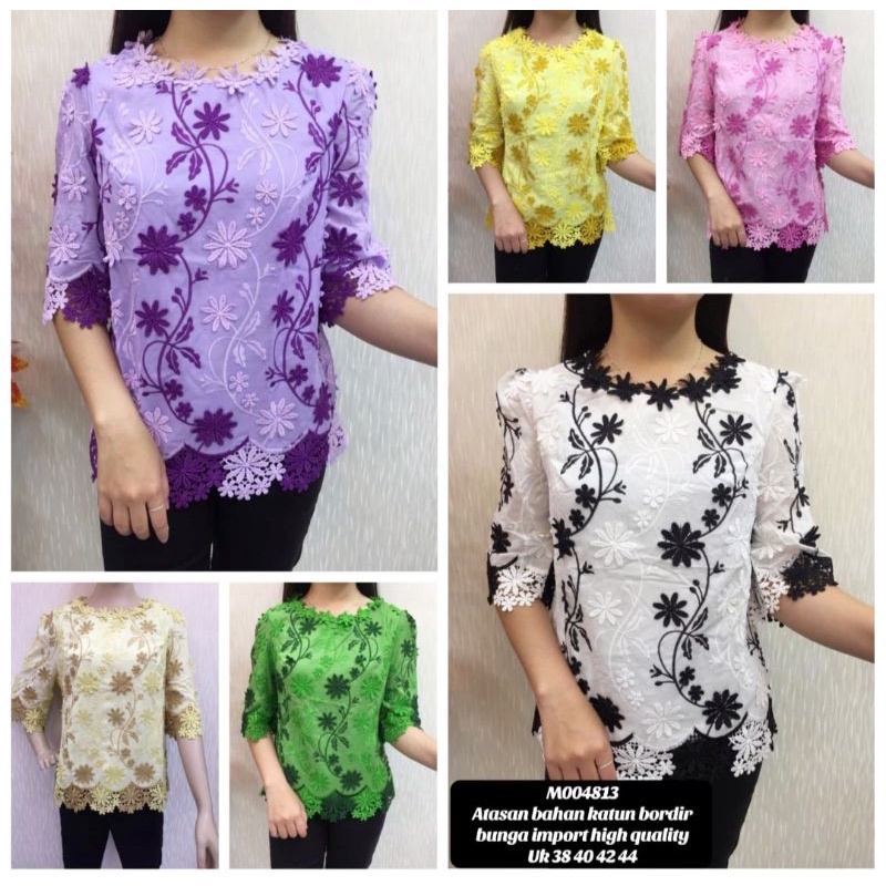 BLOUSE ATASAN MEREK CHIBI KATUN PREMIUM