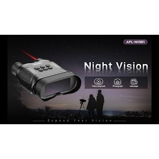 APEXEL Teropong Night Vision Binocular Video Recorder 1080P - APL-NV01