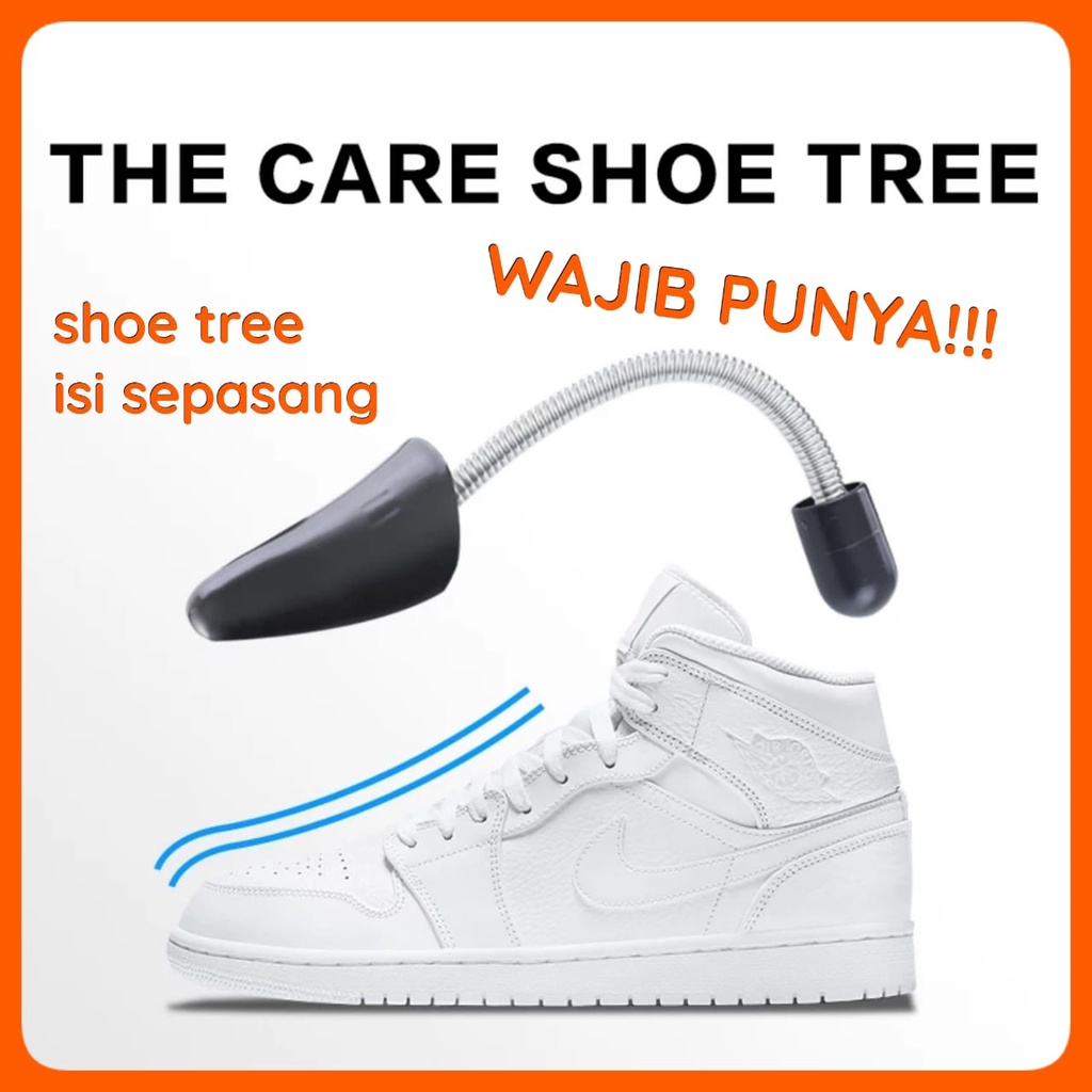 PREMIUM SHOE TREE HORNS PENOPANG SEPATU ANTI SEPATU PENYOK AKSESORIS SEPATU PRIA