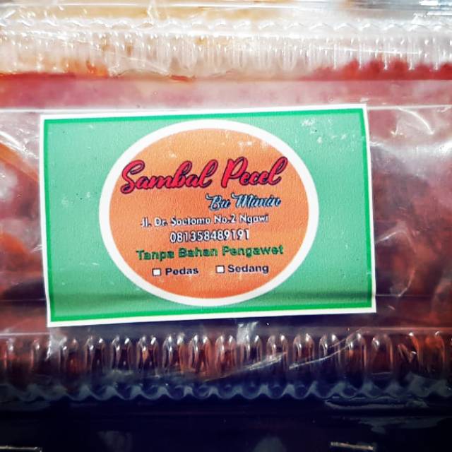 

Bumbu Pecel Madiun Enak Bu Mimin