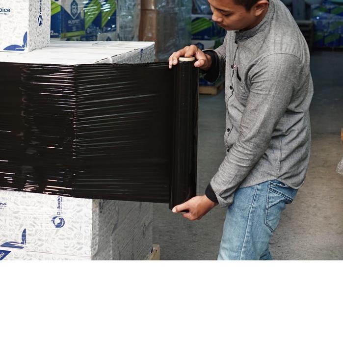 

☀ Plastic Wrap 50cm Stretch Film Plastik Wrapping DELKO WRAP /SATUAN ➾