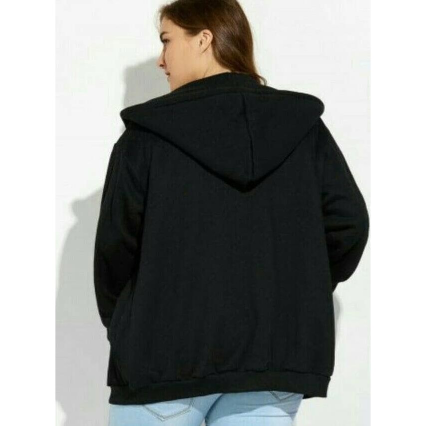 Big Size Jaket Jumbo Wanita Trendy Ukuran Besar