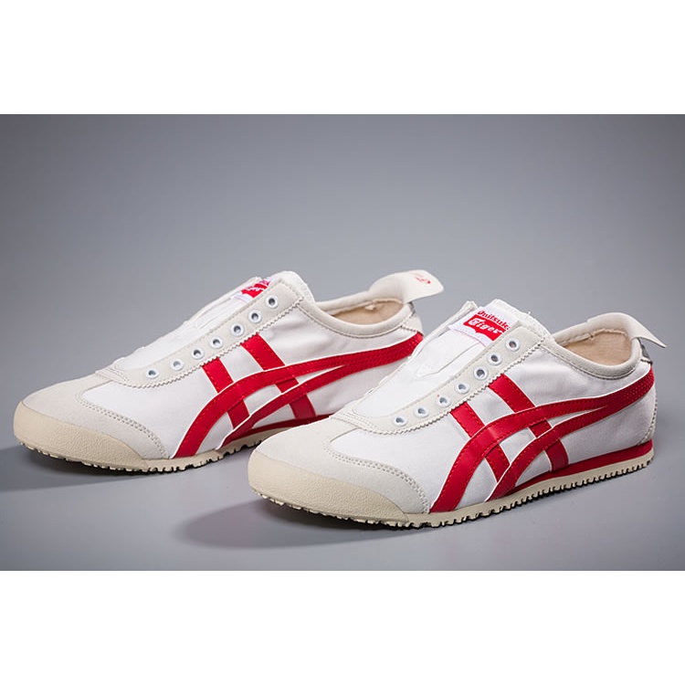 onitsuka slip on red