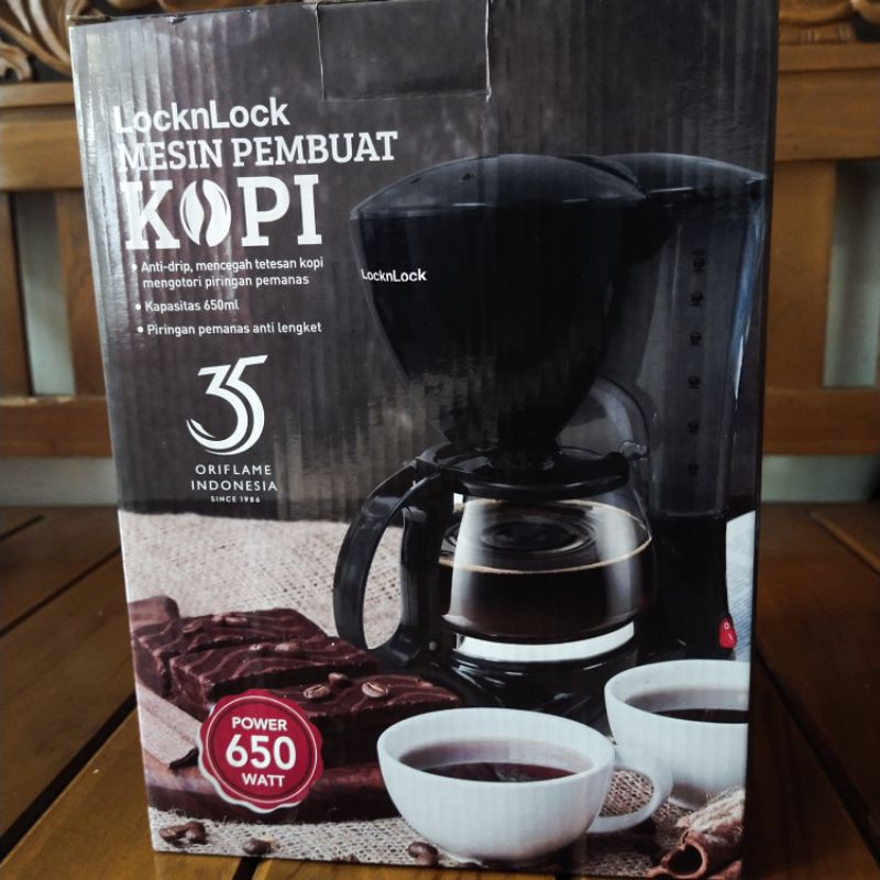 Coffe Maker Locknlock / Mesin pembuat Kopi Locknlock