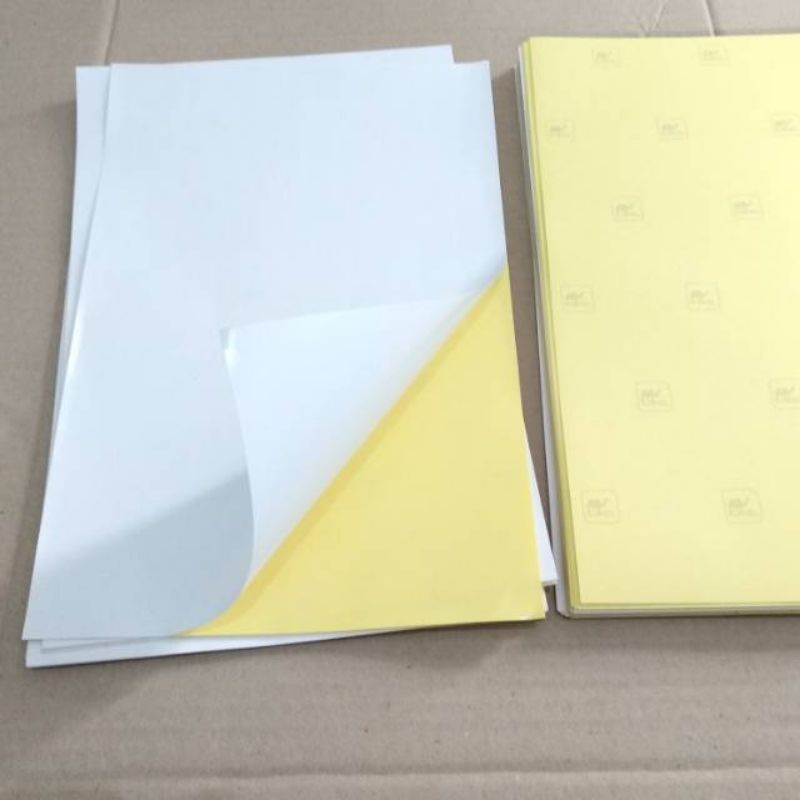 

kertas sticker A4 artpaper stiker TANPA MINIMAL BELI