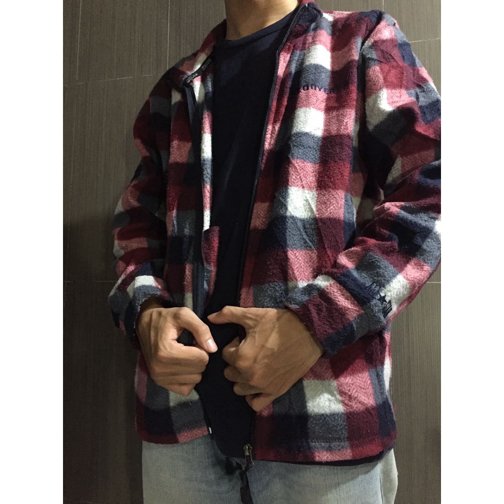 Jaket Flanel Converse plaid second