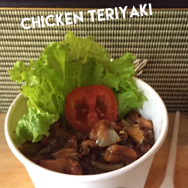 

Nasi chicken teriyaki