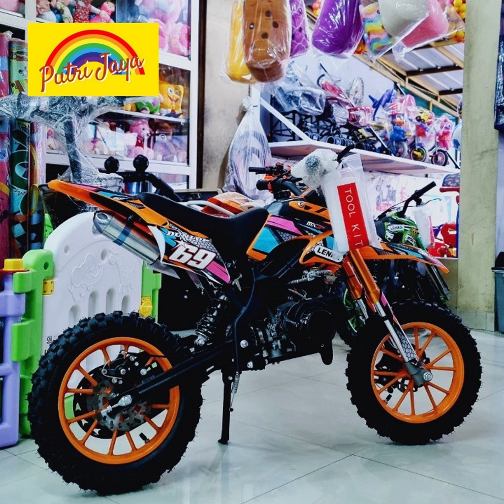 Motor Mini Trail Lenka MC 69 Bensin