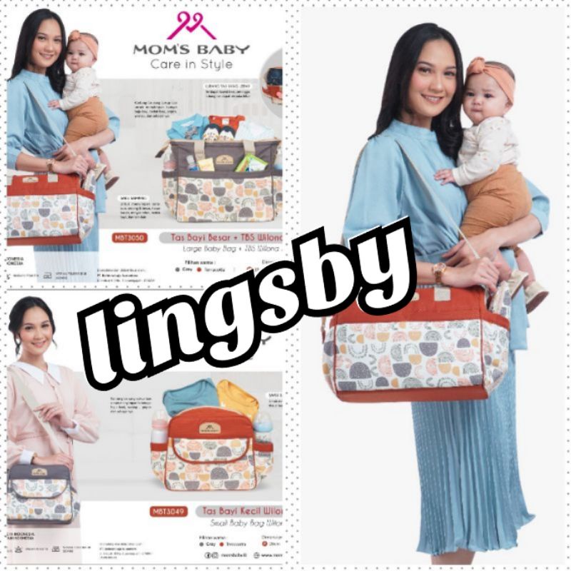 Mom's baby tas kecil/besar wilona series